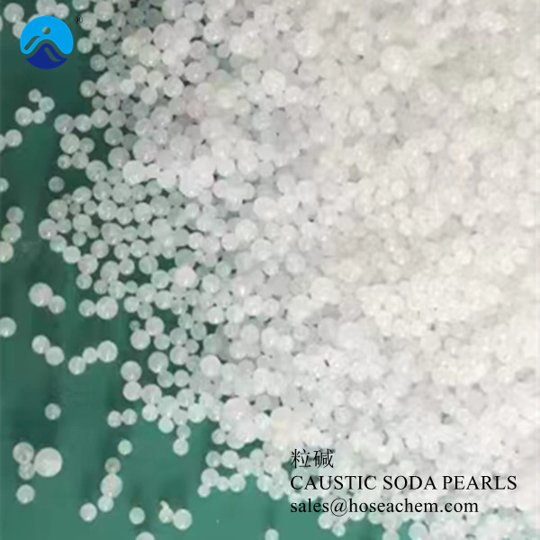 Sodium hydroxide (Caustic Soda Pearls) (Caustic Soda Flakes) latest packaging pictures-Hosea Chem