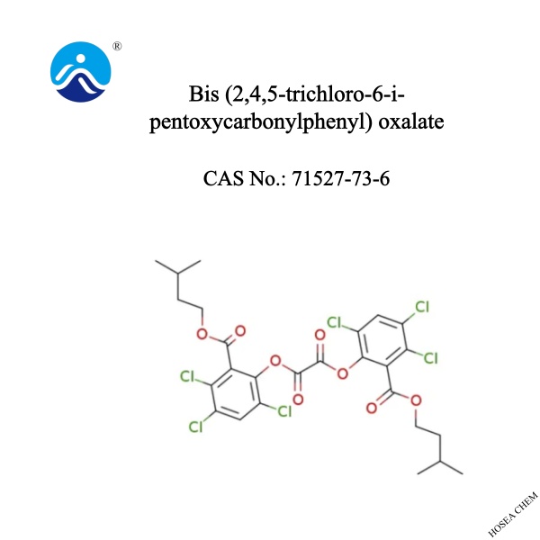 Bis (2,4,5-trichloro-6-i-pentoxycarbonylphenyl) oxalate