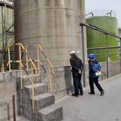 Hosea Chem Storage tank area