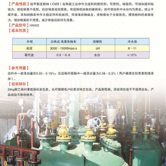 MSDS-Sodium Carboxymethyl Starch