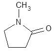 N-Methyl-2-Pyrrolidone Chemical Stucture