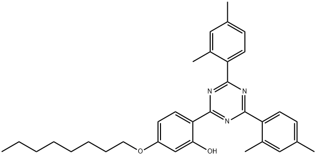 2,4-Bis(2,4-dimethylphenyl)-6-(2-hydroxy-4-n-octyloxyphenyl)-1,3,5-triazine|CAS 2725-22-6|UV Absorbers UV-1164|China|Manufacturer|Factory|Supplier|Exporter-Hosea Chem 2,4-Bis(2,4-dimethylphenyl)-6-(2-hydroxy-4-n-octyloxyphenyl)-1,3,5-triazine|CAS 2725-22-6|UV Absorbers UV-1164|China|Manufacturer|Factory|Supplier|Exporter-Hosea Chem