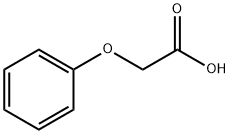 Phenoxyacetic Acid, CAS 122-59-8 Chemical structure, Molecular Formula C8H8O3