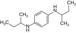 Antioxidant 44PD, CAS 101-96-2 Chemical structure, Molecular Formula C14H24N2