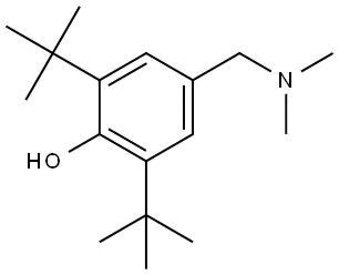 Antioxidant 703, CAS 88-27-7, 2,6-Di-tert-butyl-4-(dimethylaminomethyl)phenol Appearance: White or pale yellow powder Antioxidant 703, CAS 88-27-7, 2,6-Di-tert-butyl-4-(dimethylaminomethyl)phenol Appearance: White or pale yellow powder