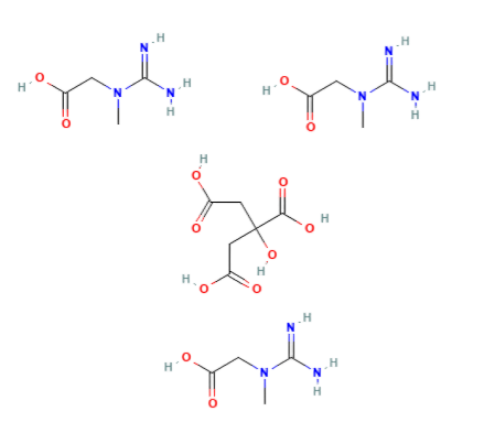 Tricreatine Citrate, CAS 177024-62-3, Molecular Formula: C10H17N3O9 Tricreatine Citrate, CAS 177024-62-3, Molecular Formula: C10H17N3O9