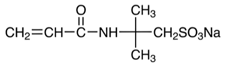 2-Acrylamido-2-methyl-1-propanesulfonic acid sodium salt solution, CAS 5165-97-9, Molecular Formula: C7H12NNaO4S 2-Acrylamido-2-methyl-1-propanesulfonic acid sodium salt solution, CAS 5165-97-9, Molecular Formula: C7H12NNaO4S