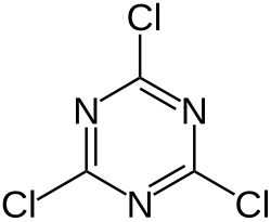 Cyanuric Chloride, CAS 108-77-0, Molecular Formula: C3Cl3N3 Cyanuric Chloride, CAS 108-77-0, Molecular Formula: C3Cl3N3