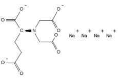 GLDA-4NA  (GLDA Tetrasodium Salt) (Tetrasodium Glutamate Diacetate) CAS No.: 51981-21-6, Molecular Formula: C9H9NO8Na4