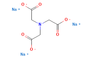 Nitrilotriacetic Trisodium, CAS 5064-31-3, NTA-3Na, Molecular Formula: C6H9NNa3O7