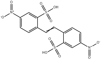 4,4'-Dinitrostilbene-2,2'-disulfonic Acid, CAS 128-42-7, Molecular Formula: C14H10N2O10S2 4,4'-Dinitrostilbene-2,2'-disulfonic Acid, CAS 128-42-7, Molecular Formula: C14H10N2O10S2