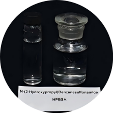 N-(2-Hydroxypropyl)benzenesulfonamide (HPBSA), CAS 35325-02-1, Appearance: Colorless Transparent Liquid