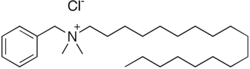 Benzyldimethylstearylammonium Chloride, CAS 122-19-0, Molecular Formula: C27H50ClN Benzyldimethylstearylammonium Chloride, CAS 122-19-0, Molecular Formula: C27H50ClN