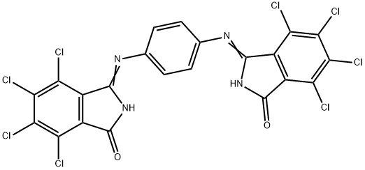 Pigment Yellow 110, CAS 5590-18-1, Molecular Formula: C22H6Cl8N4O2 Pigment Yellow 110, CAS 5590-18-1, Molecular Formula: C22H6Cl8N4O2