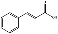 trans-Cinnamic Acid, CAS 140-10-3, Molecular Formula: C9H8O2 trans-Cinnamic Acid, CAS 140-10-3, Molecular Formula: C9H8O2