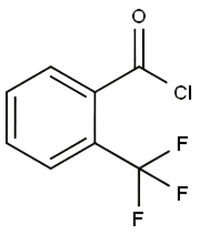 2-(Trifluoromethyl)benzoyl Chloride, CAS: 312-94-7, Molecular Formula: C₈H₄ClF₃O 2-(Trifluoromethyl)benzoyl Chloride, CAS: 312-94-7, Molecular Formula: C₈H₄ClF₃O