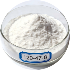 Ethylparaben, CAS 120-47-8, Appearance:    Colorless crystals or white to pale yellow crystalline solid