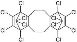 Dechlorane Plus (DP / DDC-CO), CAS Number: 13560-89-9, Molecular Formula: C18H12Cl12 Dechlorane Plus (DP / DDC-CO), CAS Number: 13560-89-9, Molecular Formula: C18H12Cl12