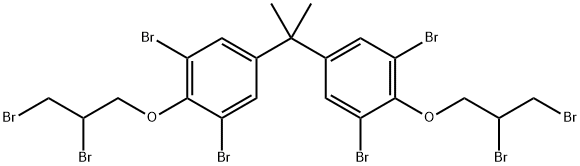 Tetrabromobisphenol A Bis(2,3-dibromopropyl Ether) (TBBPA-DBPE), CAS 21850-44-2, Molecular Formula: C₂₁H₂₀Br₈O₂ Tetrabromobisphenol A Bis(2,3-dibromopropyl Ether) (TBBPA-DBPE), CAS 21850-44-2, Molecular Formula: C₂₁H₂₀Br₈O₂