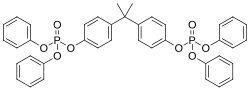 Bisphenol-A Bis(diphenyl Phosphate) (BDP), CAS 5945-33-5, Molecular Formula: C39H34O8P2 Bisphenol-A Bis(diphenyl Phosphate) (BDP), CAS 5945-33-5, Molecular Formula: C39H34O8P2