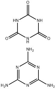 Melamine Cyanurate (MCA), CAS Number: 37640-57-6, Molecular Formula: C6H9N9O3 Melamine Cyanurate (MCA), CAS Number: 37640-57-6, Molecular Formula: C6H9N9O3